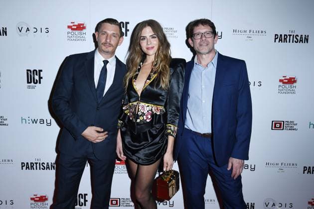 The Partisan premiere, London LONDON, ENGLAND - SEPTEMBER 30: Fred Schmidt, Morgane Polanksi and James Marquand attending ˜The Partisan™ premiere at Vue, Leicester Square on September 30, 2025 in London, England. CAP MAR MAR Great Britain Copyright: xMartinxHarris CapitalxPicturesx