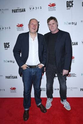 The Partisan premiere, London LONDON, ENGLAND - SEPTEMBER 30: Matt White and Steven Waddington attending ˜The Partisan™ premiere at Vue, Leicester Square on September 30, 2025 in London, England. CAP MAR MAR Great Britain Copyright: xMartinxHarris CapitalxPicturesx