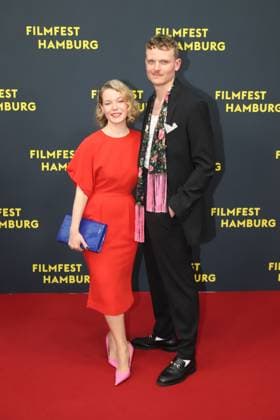 Filmfest Hamburg - Premiere Olivia Angelina Häntsch mit Johannes Hegemann Olivia , Filmfest Hamburg, Cinemaxx Dammtor, Hamburg, 29.09.2025 Copyright: xEventpressxBecherx