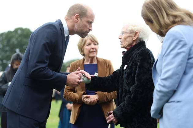 Prince William attends the launch of the Global Humanitarian Memorial Prince William attends the launch of the Global Humanitarian Memorial at Gunnersbury Park, London, UK, on the 30th September 2025. Picture by Chris Jackson WPA-Pool London Gunnersbury Park London United Kingdom  WHA-0803