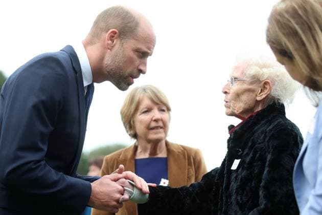 Prince William attends the launch of the Global Humanitarian Memorial Prince William attends the launch of the Global Humanitarian Memorial at Gunnersbury Park, London, UK, on the 30th September 2025. Picture by Chris Jackson WPA-Pool London Gunnersbury Park London United Kingdom  WHA-0803