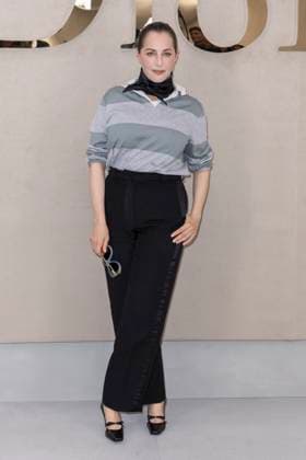 Amira Casar au photocall au défilé Christian Dior Collection Femme Prêt à Porter Printemps Eté 2026 lors de la Fashion Week de Paris PFW , dans le Jardin des Tuileries, à Paris, France, le 1er octobre 2025 Olivier Borde Bestimage Photocall Christian Dior Womenswear Spring Summer 2026 show as part of Paris Fashion Week on October 01, 2025 in Paris, France Paris France  Copyright: xOLIVIERxBORDEx xBESTIMAGExOLIVIERxBORDEx xBESTIMAGEx