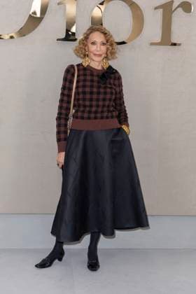 Marisa Berenson at the photocall at the Christian Dior Womenswear Collection Prêt à Porter Spring Summer 2026 show as part of Paris Fashion Week PFW , in the Jardin des Tuileries, in Paris, France, October 01, 2025 Olivier Borde Bestimage Photocall Christian Dior Womenswear Spring Summer 2026 show as part of Paris Fashion Week on October 01, 2025 in Paris, France Paris France  Copyright: xOLIVIERxBORDEx xBESTIMAGExOLIVIERxBORDEx xBESTIMAGEx