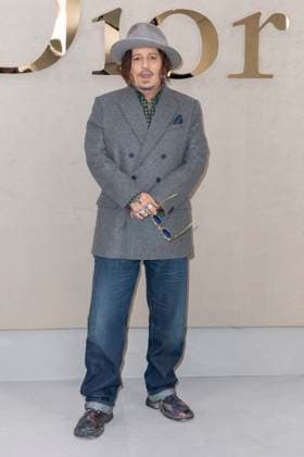 Johnny Depp at the photocall at the Christian Dior Womenswear Collection Prêt à Porter Spring Summer 2026 show as part of Paris Fashion Week PFW , in the Jardin des Tuileries, in Paris, France, October 01, 2025 Olivier Borde Bestimage Photocall Christian Dior Womenswear Spring Summer 2026 show as part of Paris Fashion Week on October 01, 2025 in Paris, France Paris France  Copyright: xOLIVIERxBORDEx xBESTIMAGExOLIVIERxBORDEx xBESTIMAGEx