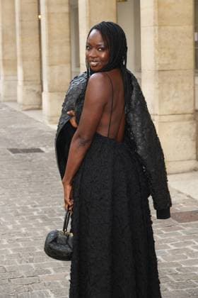 PFW - Gabriela Hearst Photocall Danai Gurira attends the Gabriela Hearst Womenswear Spring Summer 2026 show as part of Paris Fashion Week in Paris, France on October 01, 2025. Photo by Jerome Domine ABACAPRESS.COM France  Copyright: xDominexJerome ABACAx