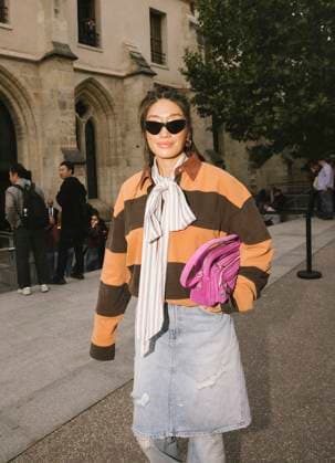 Peggy Gou at the arrivals at the Acné Studio Womenswear Collection Prêt à Porter Printemps Eté 2026 show as part of Paris Fashion Week PFW , in Paris, France, on October 1st, 2025 Sam Delpech Bestimage Arrivals Acné Studio Womenswear Spring Summer 2026 show as part of Paris Fashion Week on October 1st, 2025 in Paris, France Paris France  Copyright: xSamxDelpechx xBestimagexSamxDelpechx xBestimagex