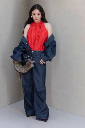 Ma Sichun - Photo Call of Acne Studio Fashion Show, Spring Summer 2026 Collection as part of Paris Fashion Week, France, October 1st, 2025 Olivier Borde Bestimage Photo Call of Acne Studio Fashion Show, Spring Summer 2026 Collection as part of Paris Fashion Week, France, October 1st, 2025 Paris France  Copyright: xOLIVIERxBORDEx xBESTIMAGExOLIVIERxBORDEx xBESTIMAGEx
