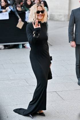 PFW Tom Ford Outside Arrivals Rita Ora arriving at Tom Ford Show during Paris Fashion Week in Paris, France on October 1, 2025. Photo by Julien Reynaud APS-Medias ABACAPRESS.COM Paris France  Copyright: xReynaudxJulien APS-Medias ABACAx