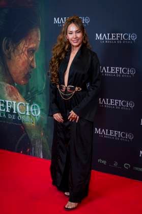 Maleficio premiere, Madrid, Spain - 01 Oct 2025 Laura Arjona attends to Maleficio premiere at Cines Verdi on 01 October, 2025 in Madrid, Spain. (Credit: Miguel Escavias Alfa Images) Madrid Cines Verdi Madrid Spain Copyright: x x2025xMiguelxEscavias AlfaxImagesx