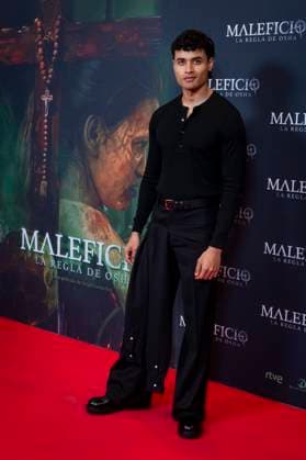 Maleficio premiere, Madrid, Spain - 01 Oct 2025 Felipe Londono attends to Maleficio premiere at Cines Verdi on 01 October, 2025 in Madrid, Spain. (Credit: Miguel Escavias Alfa Images) Madrid Cines Verdi Madrid Spain Copyright: x x2025xMiguelxEscavias AlfaxImagesx