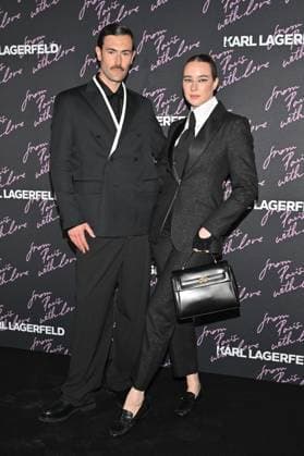 PFW Karl Lagerfeld From Paris With Love Party Young Emperors attending the Karl Lagerfeld From Paris With Love party during Paris Fashion Week in Paris, France on October 1, 2025. Photo by Julien Reynaud APS-Medias ABACAPRESS.COM Paris France  Copyright: xReynaudxJulien APS-Medias ABACAx