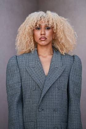 PFW Acne Studios Photocall Foushee attending the Acne Studios Womenswear Spring Summer 2026 show as part of Paris Fashion Week in Paris, France on October 01, 2025. Photo by Aurore Marechal ABACAPRESS.COM Paris France  Copyright: xMarechalxAurore ABACAx