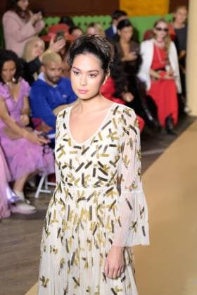 PFW - Christophe Guillarme Runway A model walks the runway during the Christophe Guillarme Womenswear Spring Summer 2026 show as part of Paris Fashion Week on October 1, 2025 in Paris, France. Photo by Jana Call me J ABACAPRESS.COM PParis Ile de France France  Copyright: xJanaxCallxmexJ ABACAx