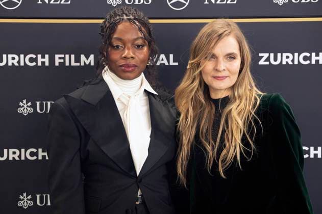 Nia DaCosta und Hildur Gudnadottir bei der Premiere des Amazon Prime Video Films Hedda auf dem 21. Zurich Film Festival 2025 im Kongresssaal. Zürich, 01.10.,2025