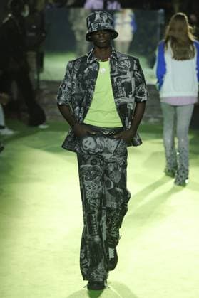 PFW - Casablanca Runway A model walks the runway during the Casablanca Womenswear Spring Summer 2026 show as part of Paris Fashion Week on October 01, 2025 in Paris, France. Photo by Alain-Gil Gonzalez ABACAPRESS.COM Paris France  Copyright: xGonzalezxAlain-Gil ABACAx