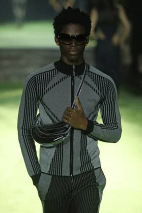 PFW - Casablanca Runway A model walks the runway during the Casablanca Womenswear Spring Summer 2026 show as part of Paris Fashion Week on October 01, 2025 in Paris, France. Photo by Alain-Gil Gonzalez ABACAPRESS.COM Paris France  Copyright: xGonzalezxAlain-Gil ABACAx