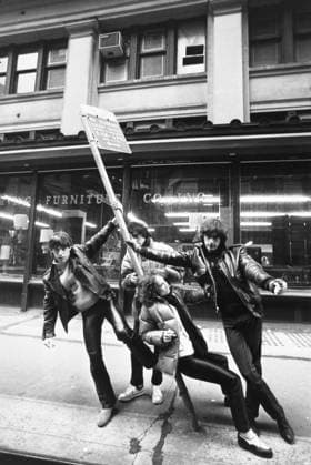 Le Groupe Telephone New York City en Juin 1980 RECORD DATE NOT STATED *** The Telephone Group New York City in June 1980 RECORD DATE NOT STATED  Copyright: x SergexHambourg Opale.photox