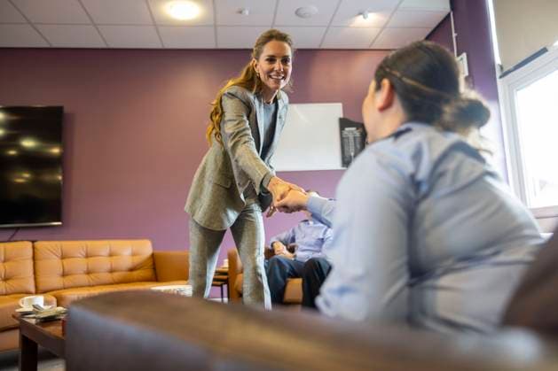 . 02 10 2025. Coningsby, United Kingdom. Kate Middleton, the Princess of Wales, during a visit to RAF Coningsby, United Kingdom.  xPoolx xi-Imagesx IIM-26267-0025