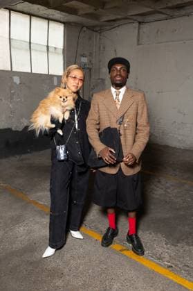 Tigarah, Joshua Agyei at Grounds Fashion Show Ready to Wear Collection Spring Summer 2026 during Paris Fashion Week PFW on 2nd, October, 2025 Jeremy MELLOUL Bestimage Celebrities at Grounds Fashion Show Ready to Wear Collection Spring Summer 2026 during Paris Fashion Week on 2nd, October, 2025  Copyright: xJeremyxMelloulx xBestimagexJeremyxMelloulx xBestimagex