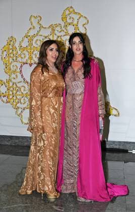 Milan, Italy Il Filo del Coraggio fashion show event dedicated to women against violence by the Italian-Moroccan designer Hnia Harrati at the Fontana e Rocce of Palazzo Lombardia during Fashion Week attended by personalities, institutions and associations. In the photo: Barbara Francesca Ovieni presenter of the event with Hnia Harrati.  Copyright: xNickxZonnax xipa-agency.netx xNickxZonnax IPA_Agency_IPA66058146