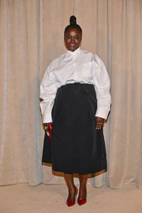 PFW Roger Vivier Presentation Aissa Maiga attending Roger Vivier presentation during Paris Fashion Week in Paris, France on October 2, 2025. Photo by Julien Reynaud APS-Medias ABACAPRESS.COM Paris France  Copyright: xReynaudxJulien APS-Medias ABACAx