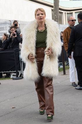 PFW - Rabanne Womenswear Spring-Summer - Arrivals NB Mélanie Thierry arriving at the Rabanne Womenswear Spring-Summer 2026 show as part of Paris Fashion Week on October 02, 2025 in Paris, France. Photo by Nasser Berzane ABACAPRESS.COM Paris France  Copyright: xBerzanexNasser ABACAx