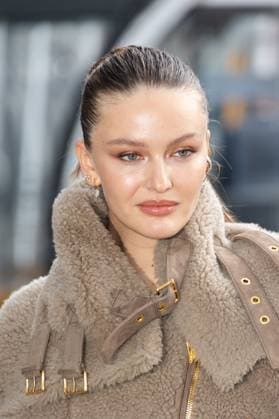 PFW - Schiaparelli Womenswear Spring-Summer - Arrivals NB Kristina Romanova arriving at the Schiaparelli Womenswear Spring-Summer 2026 show as part of Paris Fashion Week on October 02, 2025 in Paris, France. Photo by Nasser Berzane ABACAPRESS.COM Paris France  Copyright: xBerzanexNasser ABACAx
