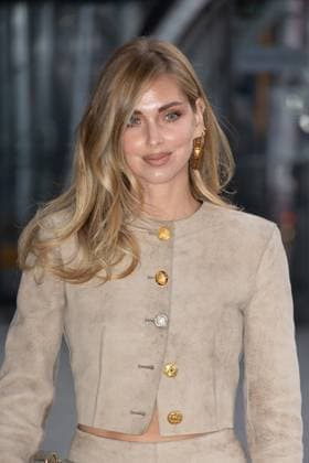 PFW - Schiaparelli Womenswear Spring-Summer - Arrivals NB Chiara Ferragni arriving at the Schiaparelli Womenswear Spring-Summer 2026 show as part of Paris Fashion Week on October 02, 2025 in Paris, France. Photo by Nasser Berzane ABACAPRESS.COM Paris France  Copyright: xBerzanexNasser ABACAx