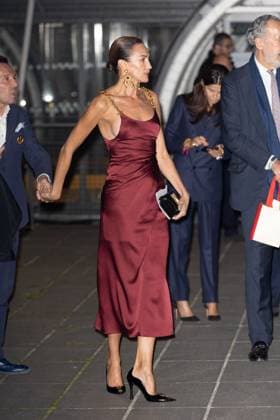 PFW - Schiaparelli Womenswear Spring-Summer - Arrivals NB Nieves Alvarez arriving at the Schiaparelli Womenswear Spring-Summer 2026 show as part of Paris Fashion Week on October 02, 2025 in Paris, France. Photo by Nasser Berzane ABACAPRESS.COM Paris France  Copyright: xBerzanexNasser ABACAx