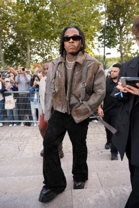 Gunna at Rick Owens Women Ready to Wear Spring Summer 2026 Collection fashion show, during Paris Fashion Week on october 2nd 2025 Perusseau Da Silva Bestimage Celebrities at Rick Owens Women Ready to Wear Spring Summer 2026 Collection fashion show, during Paris Fashion Week on october 2nd 2025 Paris France  Copyright: xTizianoxDaxSilvax-xPierrexPerusseaux xBestimagexTizianoxDaxSilvax-xPierrexPerusseaux xBestimagex