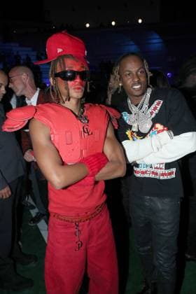 Jaden Smith first Mens Artistic Director of the House of Christian Louboutin and Rich the Kid at the Loubi Show by Christian Louboutin as part of Paris Fashion Week at the DOJO in Paris, France, October 2, 2025 Bertrand Rindoff Bestimage Celebrities at the Loubi Show by Christian Louboutin as part of Paris Fashion Week on October 02, 2025 in Paris, France Paris France  Copyright: xBERTRANDxRINDOFFxPETROFFx xBESTIMAGExBERTRANDxRINDOFFxPETROFFx xBESTIMAGEx