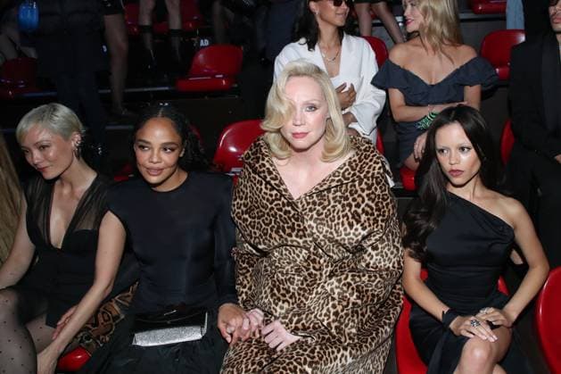 Pom Klementieff, Tessa Thompson, Gwendoline Christie and Jenna Ortega at the Loubi Show by Christian Louboutin as part of Paris Fashion Week, at the DOJO in Paris, France, October 2, 2025 Bertrand Rindoff Bestimage Celebrities at the Loubi Show by Christian Louboutin as part of Paris Fashion Week on October 02, 2025 in Paris, France Paris France  Copyright: xBERTRANDxRINDOFFxPETROFFx xBESTIMAGExBERTRANDxRINDOFFxPETROFFx xBESTIMAGEx