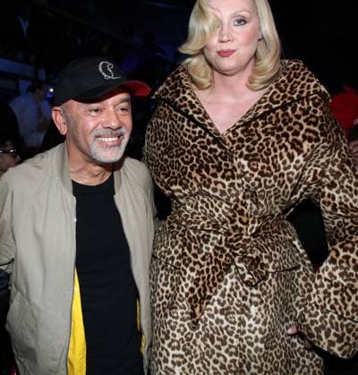 Christian Louboutin et Gwendoline Christie au Loubi Show par Christian Louboutin dans le cadre de la Fashion Week de Paris, au DOJO de Paris, France, le 2 Octobre 2025 Bertrand Rindoff Bestimage Celebrities at the Loubi Show by Christian Louboutin as part of Paris Fashion Week on October 02, 2025 in Paris, France Paris France  Copyright: xBERTRANDxRINDOFFxPETROFFx xBESTIMAGExBERTRANDxRINDOFFxPETROFFx xBESTIMAGEx