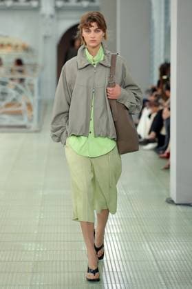 PFW - Times Runway A model walks the runway during the Times Womenswear Spring Summer 2026 show as part of Paris Fashion Week on October 02, 2025 in Paris, France. Photo by Alain-Gil Gonzalez ABACAPRESS.COM Paris France  Copyright: xGonzalezxAlain-Gil ABACAx
