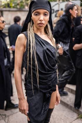 FKA Twigs at Rick Owens Women Ready to Wear Spring Summer 2026 Collection fashion show, during Paris Fashion Week on october 2nd 2025 Julien Sarkissian Bestimage Celebrities at Rick Owens Women Ready to Wear Spring Summer 2026 Collection fashion show, during Paris Fashion Week on october 2nd 2025 Paris France  Copyright: xJulienxSarkissianx xBestimagexJulienxSarkissianx xBestimagex