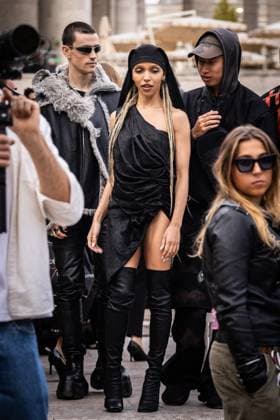 FKA Twigs at Rick Owens Women Ready to Wear Spring Summer 2026 Collection fashion show, during Paris Fashion Week on october 2nd 2025 Julien Sarkissian Bestimage Celebrities at Rick Owens Women Ready to Wear Spring Summer 2026 Collection fashion show, during Paris Fashion Week on october 2nd 2025 Paris France  Copyright: xJulienxSarkissianx xBestimagexJulienxSarkissianx xBestimagex