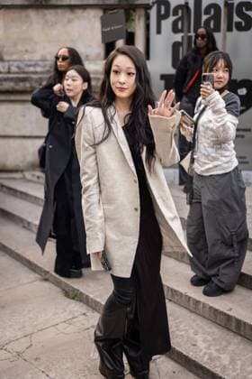 Guest at Rick Owens Women Ready to Wear Spring Summer 2026 Collection fashion show, during Paris Fashion Week on october 2nd 2025 Julien Sarkissian Bestimage Celebrities at Rick Owens Women Ready to Wear Spring Summer 2026 Collection fashion show, during Paris Fashion Week on october 2nd 2025 Paris France  Copyright: xJulienxSarkissianx xBestimagexJulienxSarkissianx xBestimagex