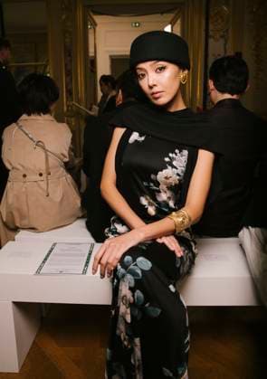 Kiwi Lee Han Celebrities at Leonard Women Ready to Wear Spring Summer 2026 Collection fashion show, during Paris Fashion Week on october 3rd 2025 Sam Delpech Bestimage Celebrities at Leonard Women Ready to Wear Spring Summer 2026 Collection fashion show, during Paris Fashion Week on october 3rd 2025 Paris France  Copyright: xSamxDelpechx xBestimagexSamxDelpechx xBestimagex