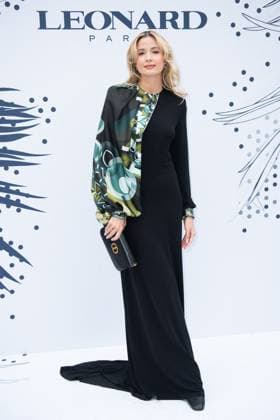 PFW Leonard Paris Photocall Sandra Laurens attending the Leonard Paris Womenswear Spring Summer 2026 show as part of Paris Fashion Week in Paris, France on October 03, 2025. Photo by Aurore Marechal ABACAPRESS.COM Paris France  Copyright: xMarechalxAurore ABACAx