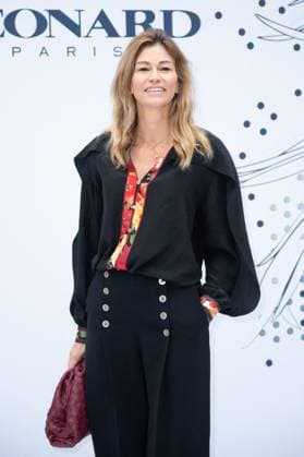 PFW Leonard Paris Photocall Lorena Vergani attending the Leonard Paris Womenswear Spring Summer 2026 show as part of Paris Fashion Week in Paris, France on October 03, 2025. Photo by Aurore Marechal ABACAPRESS.COM Paris France  Copyright: xMarechalxAurore ABACAx