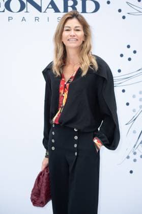 PFW Leonard Paris Photocall Lorena Vergani attending the Leonard Paris Womenswear Spring Summer 2026 show as part of Paris Fashion Week in Paris, France on October 03, 2025. Photo by Aurore Marechal ABACAPRESS.COM Paris France  Copyright: xMarechalxAurore ABACAx