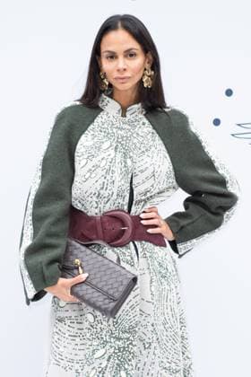 PFW Leonard Paris Photocall Hannah Romao attending the Leonard Paris Womenswear Spring Summer 2026 show as part of Paris Fashion Week in Paris, France on October 03, 2025. Photo by Aurore Marechal ABACAPRESS.COM Paris France  Copyright: xMarechalxAurore ABACAx