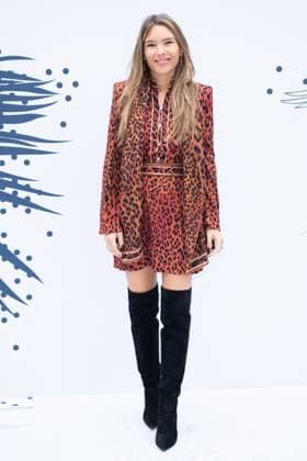PFW Leonard Paris Photocall Juliette Longuet attending the Leonard Paris Womenswear Spring Summer 2026 show as part of Paris Fashion Week in Paris, France on October 03, 2025. Photo by Aurore Marechal ABACAPRESS.COM Paris France  Copyright: xMarechalxAurore ABACAx