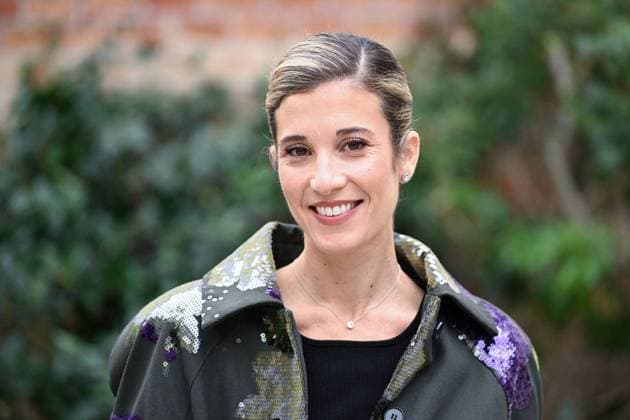 PFW Leonard Paris Front Row Ines De Cominges attending the Leonard Paris Womenswear Spring Summer 2026 show as part of Paris Fashion Week in Paris, France on October 03, 2025. Photo by Aurore Marechal ABACAPRESS.COM Paris France  Copyright: xMarechalxAurore ABACAx