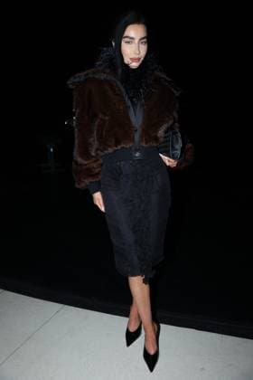 PFW - Vaillant Front Row Izi Angus attends the attends the Vaillant as part of Paris Fashion Week in Paris, France on September 30, 2025. Photo by Jerome Domine ABACAPRESS.COM  Copyright: xDominexJerome ABACAx