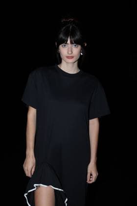 PFW - Vaillant Front Row Marguerite attends the attends the Vaillant as part of Paris Fashion Week in Paris, France on September 30, 2025. Photo by Jerome Domine ABACAPRESS.COM  Copyright: xDominexJerome ABACAx