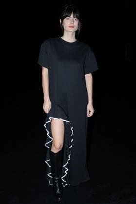 PFW - Vaillant Front Row Marguerite attends the attends the Vaillant as part of Paris Fashion Week in Paris, France on September 30, 2025. Photo by Jerome Domine ABACAPRESS.COM  Copyright: xDominexJerome ABACAx