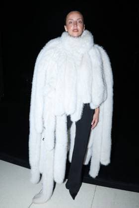 PFW - Vaillant Front Row Carla Ginola attends the attends the Vaillant as part of Paris Fashion Week in Paris, France on September 30, 2025. Photo by Jerome Domine ABACAPRESS.COM  Copyright: xDominexJerome ABACAx