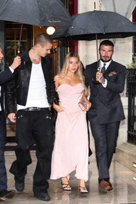 PFW - David Beckham With Daughter Harper And Son Romeo David Beckham with his daughter Harper Beckham and his son Romeo Beckham are spotted leaving La Reserve hotel during the Summer Spring Paris Fashion Week in Paris, France on October 3, 2025. Photo by Florian Poitout ABACAPRESS.COM Paris France  Copyright: xPoitoutxFlorian ABACAx