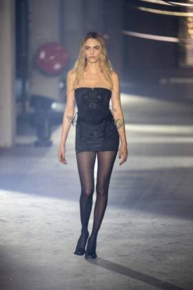 Vetements Womenswear Runway - PFW A mannequin model walks during the Vetements Womenswear Spring Summer 2026 show as part of Paris Fashion Week (PFW) on October 3, 2025 in Paris, France. Photo by Alexis Jumeau ABACAPRESS.COM Paris France  Copyright: xJumeauxAlexis ABACAx